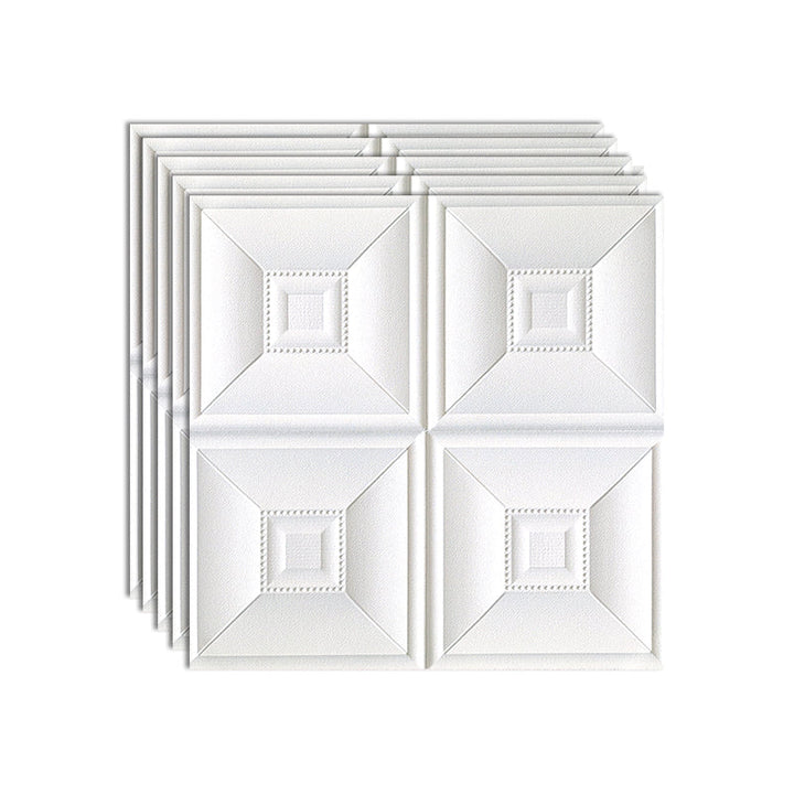 Lisslune | Glam peel and stick wall covering made of foam with 3D embossed panel