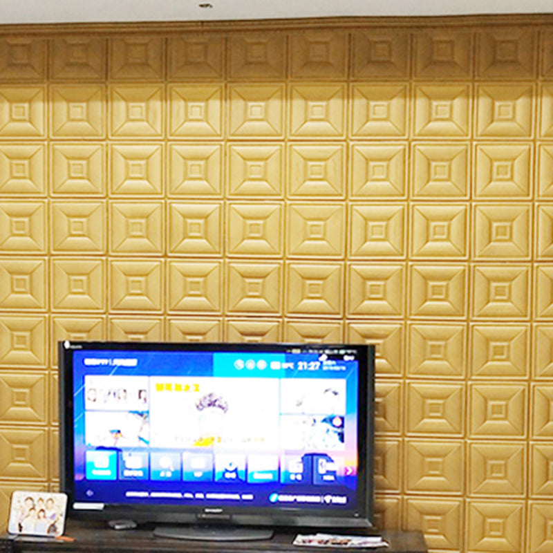 Lisslune | Glam peel and stick wall covering made of foam with 3D embossed panel