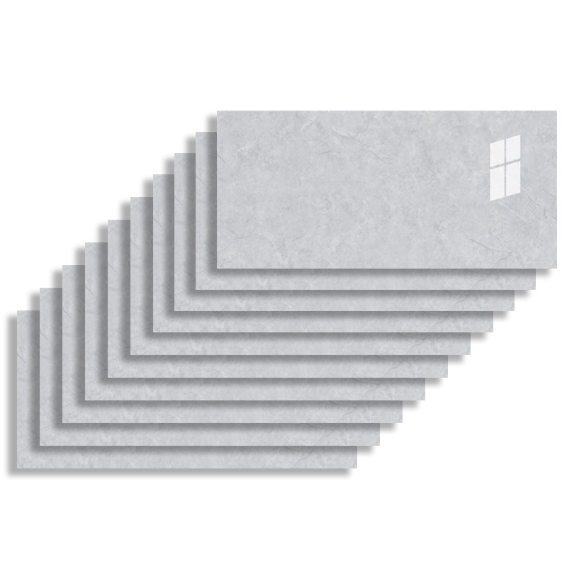Lisslune | 10 Pack 12" X 23" PVC rectangular Peel & Stick field tile kitchen and bathroom back paneling