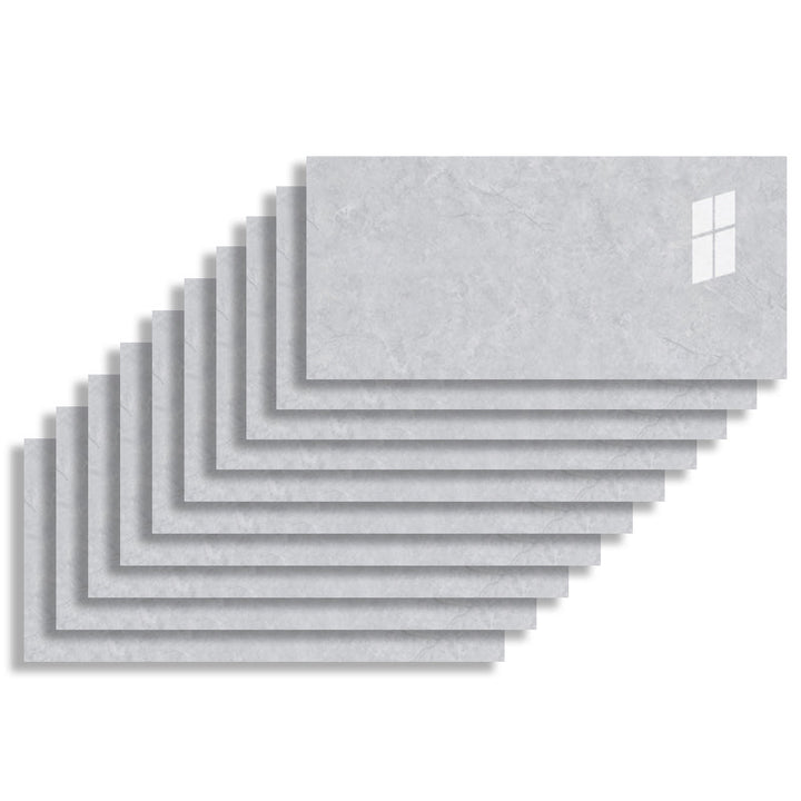 Lisslune | 10 Pack 12" X 23" PVC rectangular Peel & Stick field tile kitchen and bathroom back paneling