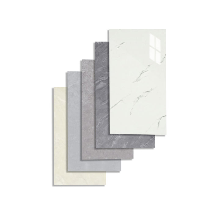 Lisslune | 10-pack 12" X 23" PVC rectangular peel & stick field tile kitchen and bathroom back paneling
