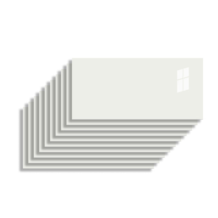 Lisslune | 10 Pack 12" X 23" PVC rectangular Peel & Stick field tile kitchen and bathroom back paneling