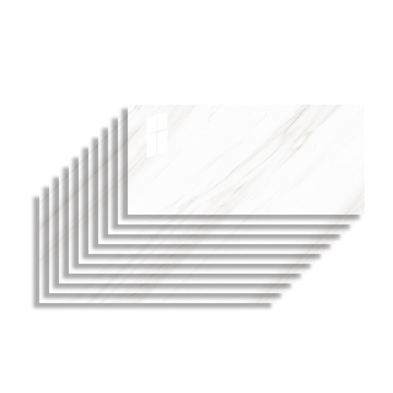 Lisslune | 10 Pack 12" X 23" PVC rectangular Peel & Stick field tile kitchen and bathroom back paneling