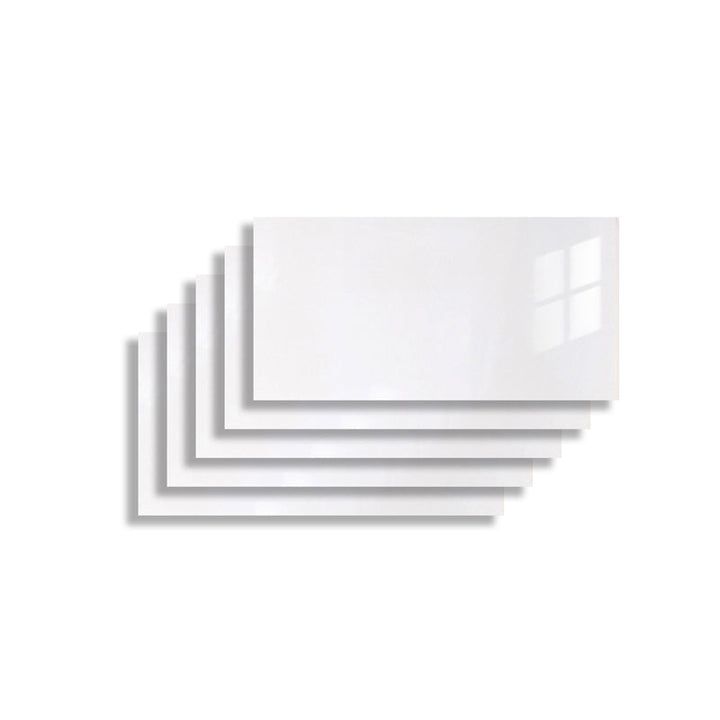 Lisslune | 5 Pack 12" X 23" PVC Peel & Stick Subway Tiles Rectangular Kitchen and Bathroom Backsplash