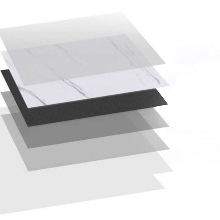 Lisslune | 5 Pack 12" X 23" PVC Peel & Stick Subway Tiles Rectangular Kitchen and Bathroom Backsplash
