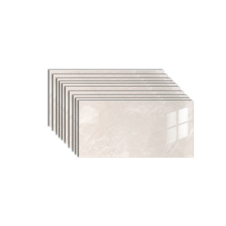 Lisslune | 10-Pack PVC rectangular Peel and Stick Tiles Kitchen and Bathroom Backsplash