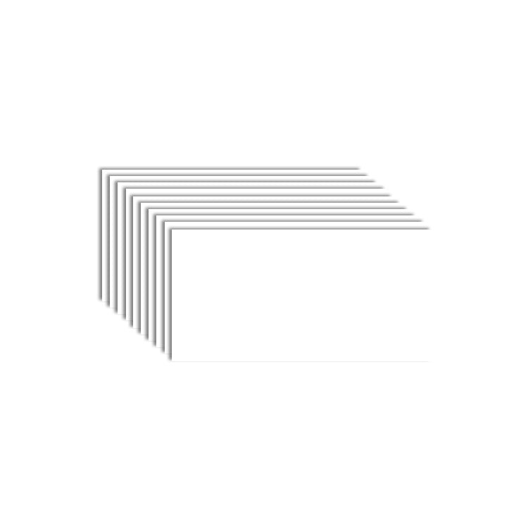 Lisslune | 10-Pack PVC rectangular Peel & Stick subway tile kitchen and bathroom backsplash