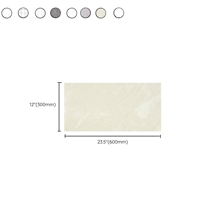 Lisslune | 10-Pack PVC rectangular Peel & Stick subway tile kitchen and bathroom backsplash