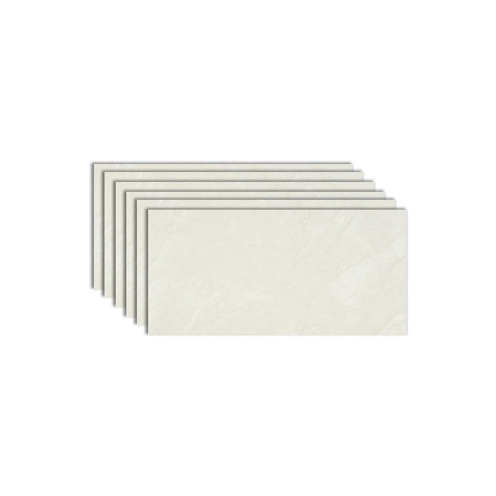 Lisslune | 6-Pack PVC Rectangular Peel & Stick Subway Tiles Kitchen and Bathroom Back Splash