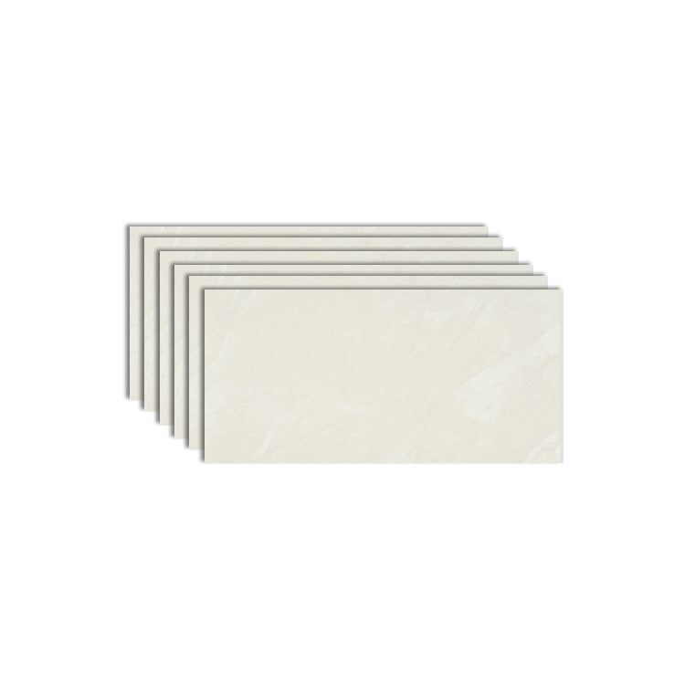 Lisslune | 6-Pack PVC Rectangular Peel & Stick Subway Tiles Kitchen and Bathroom Backsplash