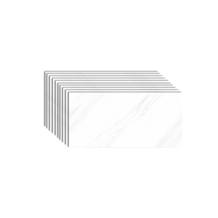 Lisslune | 10 Pack PVC Rectangular Peel & Stick Subway Tile Kitchen and Bathroom