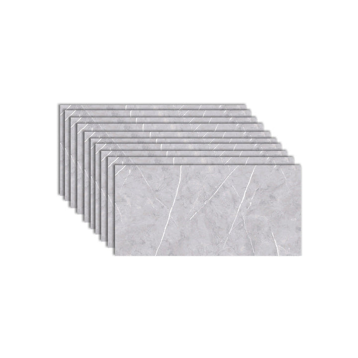 Lisslune | 10 Pack PVC Rectangular Peel & Stick Subway Tile Kitchen and Bathroom