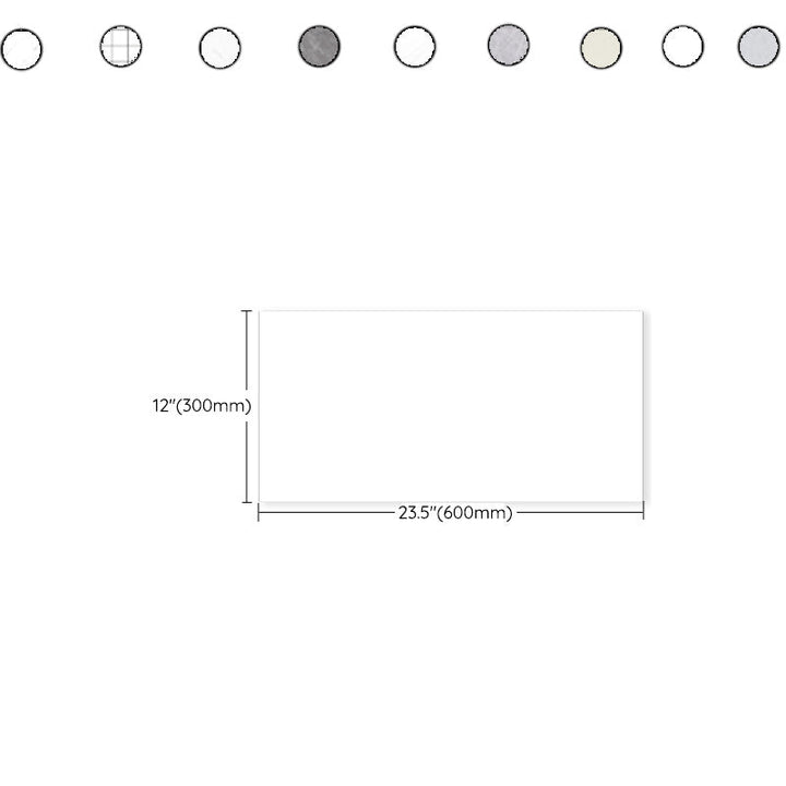 Lisslune | 10 Pack PVC Rectangular Peel & Stick Subway Tile Kitchen and Bathroom