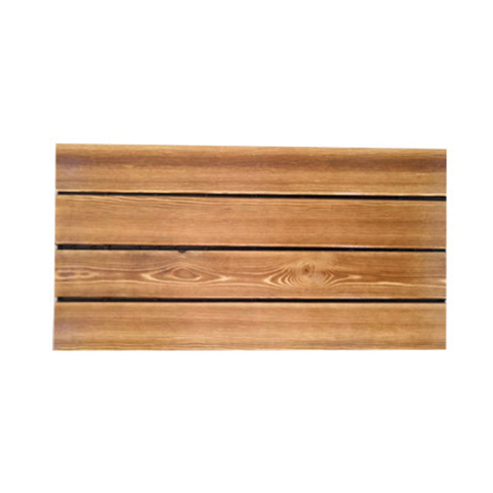 Lisslune | Parquet Pine Floor Tile Waterproof Click Lock Traditional Hardwood Floor for Living Room