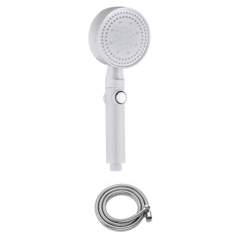 Lisslune | Contemporary Shower Head Handheld Shower Wall Mounted Round Plastic Shower Head Combo