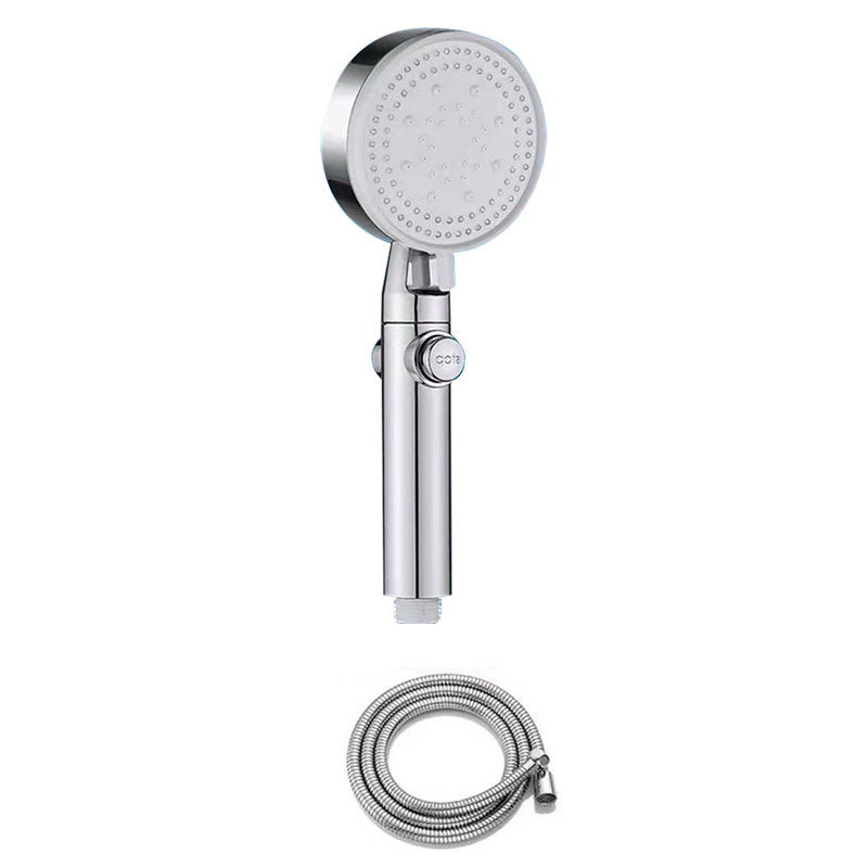 Lisslune | Contemporary Shower Head Handheld Shower Wall Mounted Round Plastic Shower Head Combo