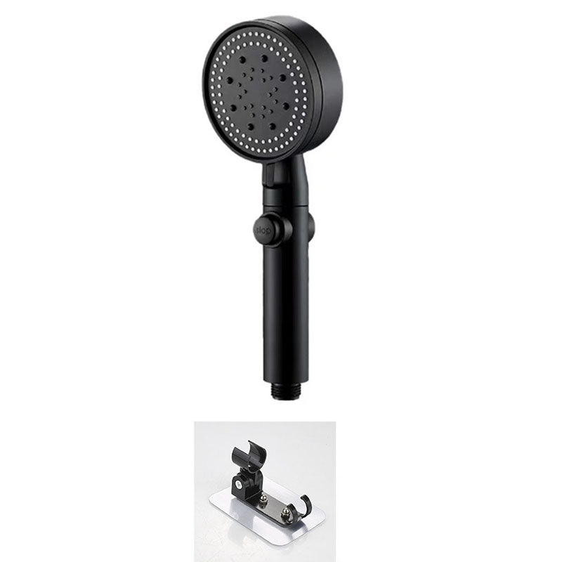 Lisslune | Contemporary Shower Head Handheld Shower Wall Mounted Round Plastic Shower Head Combo