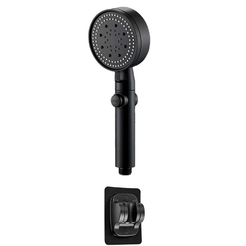Lisslune | Contemporary Shower Head Handheld Shower Wall Mounted Round Plastic Shower Head Combo