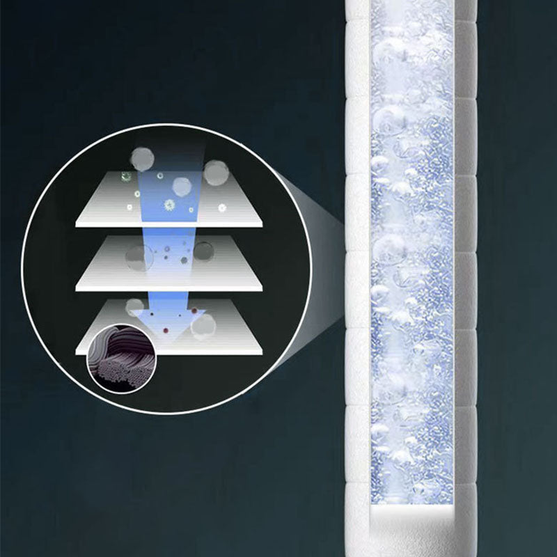 Lisslune | Contemporary Showerhead Solid Color Plastic Handheld Showerhead