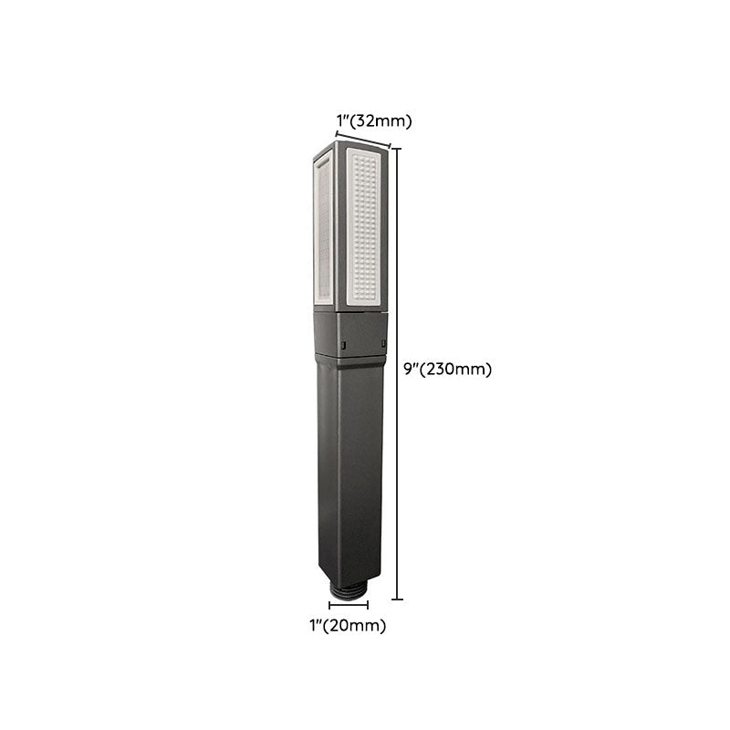 Lisslune | Contemporary Showerhead Solid Color Plastic Handheld Showerhead