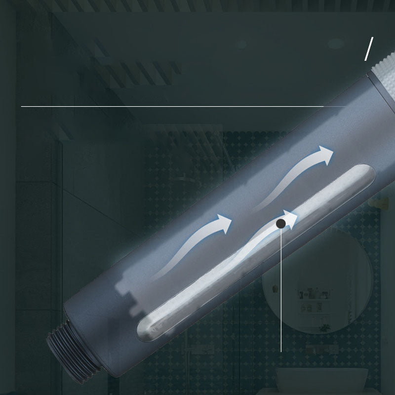 Lisslune | Modern Plastic Showerhead Water Filtration Round Hand Shower