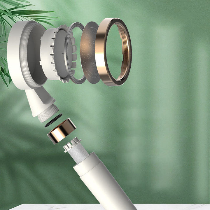 Lisslune | Contemporary Showerhead Round Showerhead with Water Filtration