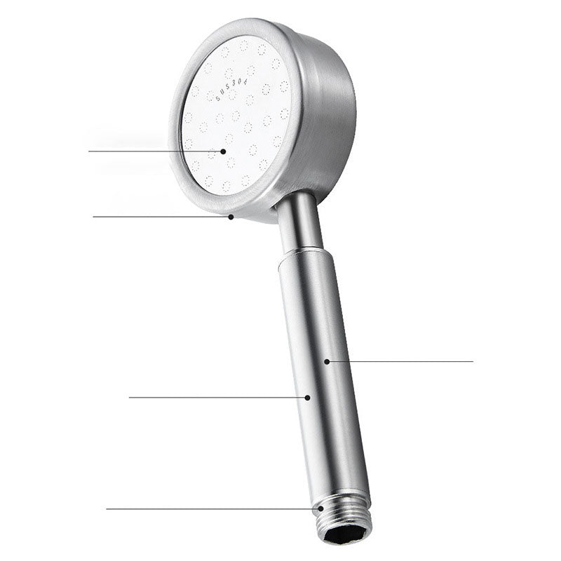 Lisslune | Metal Handheld Showerhead Modern Solid Color Round Showerheads