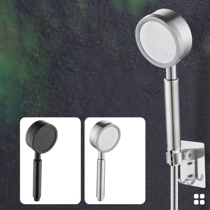 Lisslune | Metal Handheld Showerhead Modern Solid Color Round Showerheads