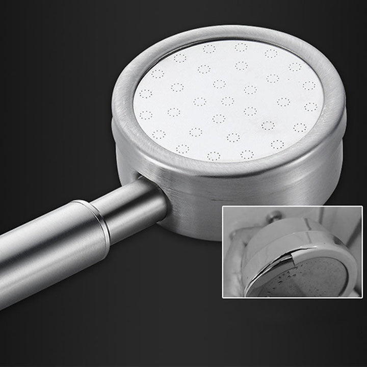 Lisslune | Metal Handheld Showerhead Modern Solid Color Round Showerheads