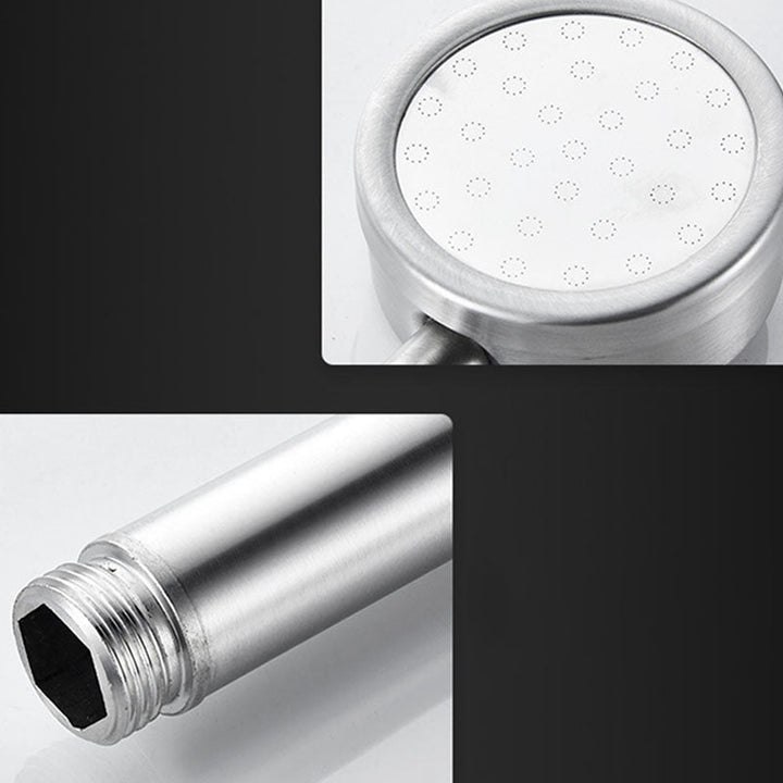 Lisslune | Metal Handheld Showerhead Modern Solid Color Round Showerheads