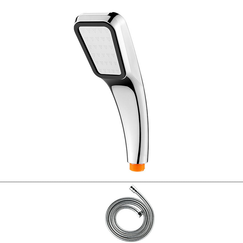 Lisslune | Traditional handheld shower head metal hand shower with square shape