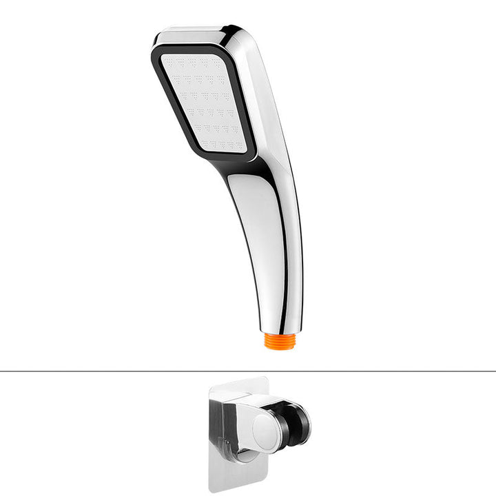 Lisslune | Traditional handheld shower head metal hand shower with square shape
