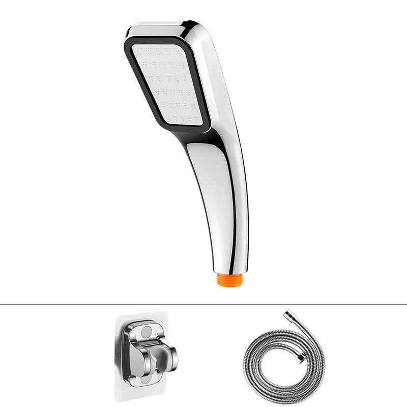 Lisslune | Traditional handheld shower head metal hand shower with square shape