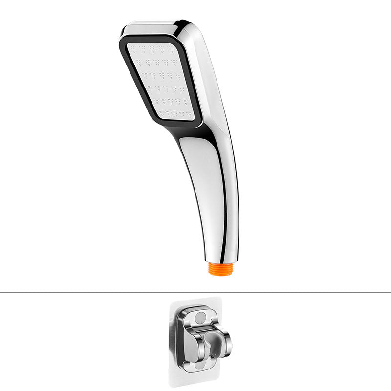 Lisslune | Traditional handheld shower head metal hand shower with square shape