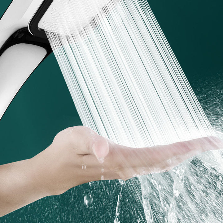 Lisslune | Traditional Style Handheld Shower Plastic Handheld Shower with Square Shape