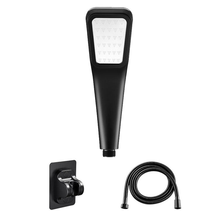Lisslune | Traditional Style Handheld Shower Plastic Handheld Shower with Square Shape