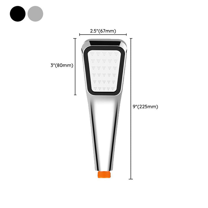 Lisslune | Traditional Style Handheld Shower Plastic Handheld Shower with Square Shape