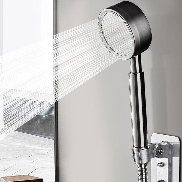 Lisslune | Showerhead Stainless Steel Adjustable Model Rust Protection Hand Shower