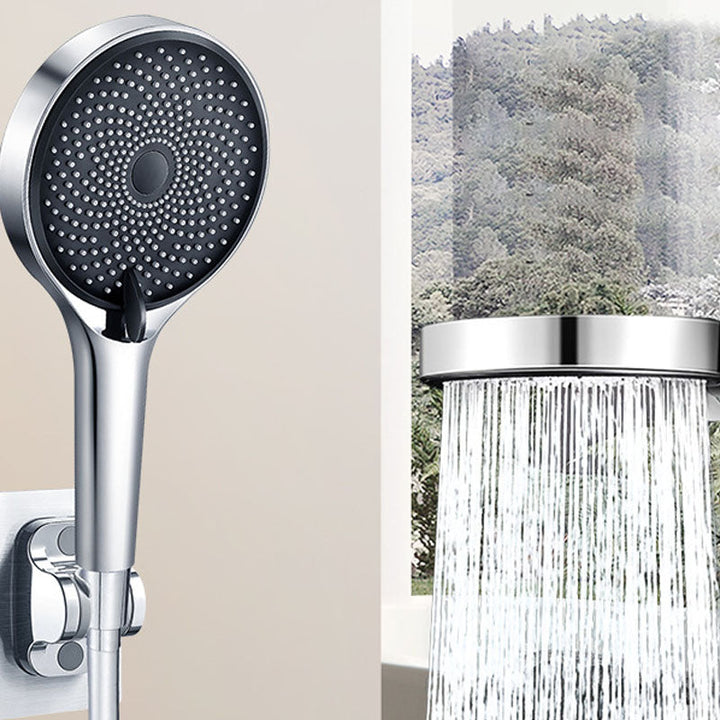 Lisslune | 3 Sprays Shower Head Wall Mount Adjustable Spray Pattern Handheld Shower