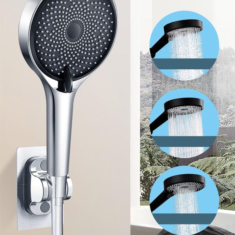 Lisslune | 3 Sprays Shower Head Wall Mount Adjustable Spray Pattern Handheld Shower