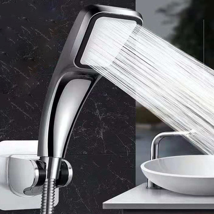 Lisslune | Bathroom Shower Head Square Rain Spray Stainless Steel Shower Head