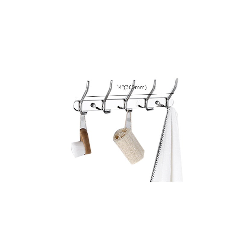 Lisslune | Modern Bathroom Set with Bathroom Shelf/Towel Bar Polished Chrome Bathroom Accessory Set