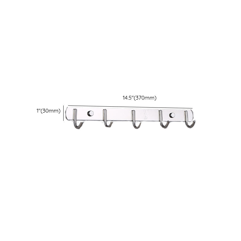 Lisslune | Modern Bathroom Set with Bathroom Shelf/Towel Bar Polished Chrome Bathroom Accessory Set