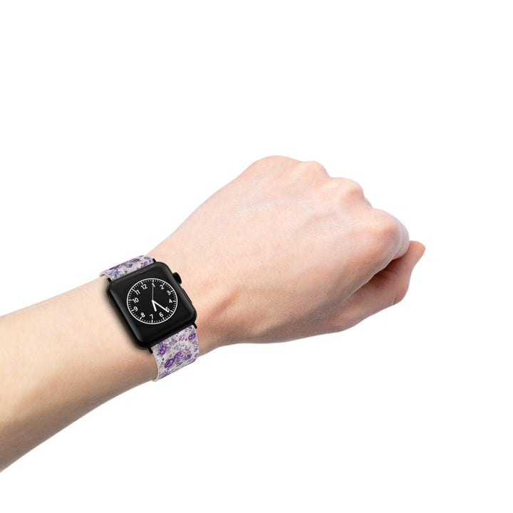 Lisslune | Personalized floral Apple Watch band: Style meets performance