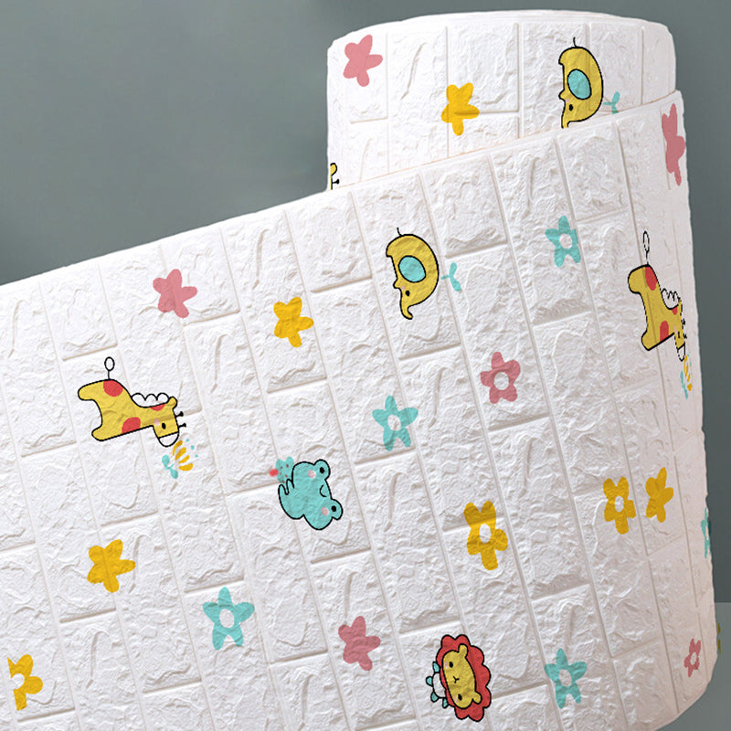 Lisslune | Modern Cartoon Wall Covering Peel and Stick Wall Ceiling for Bedroom
