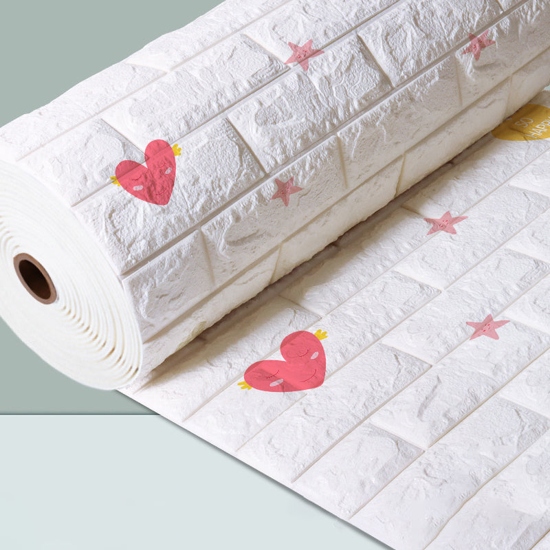 Lisslune | Modern Cartoon Wall Covering Peel and Stick Wall Ceiling for Bedroom