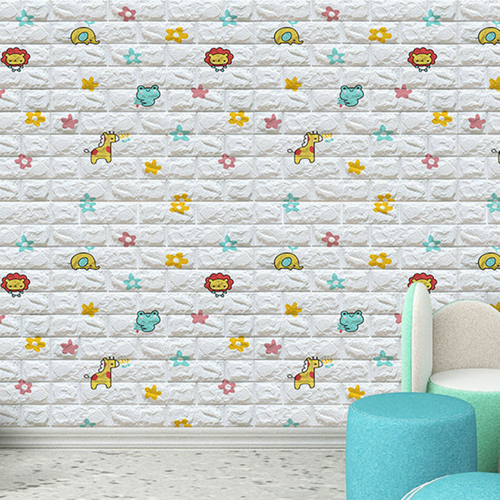 Lisslune | Modern Cartoon Wall Covering Peel and Stick Wall Ceiling for Bedroom