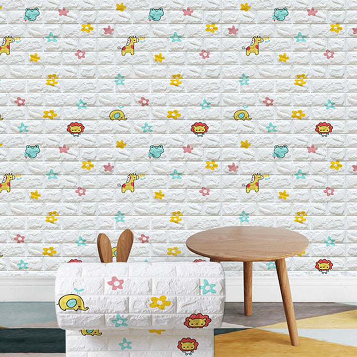 Lisslune | Modern Cartoon Wall Covering Peel and Stick Wall Ceiling for Bedroom