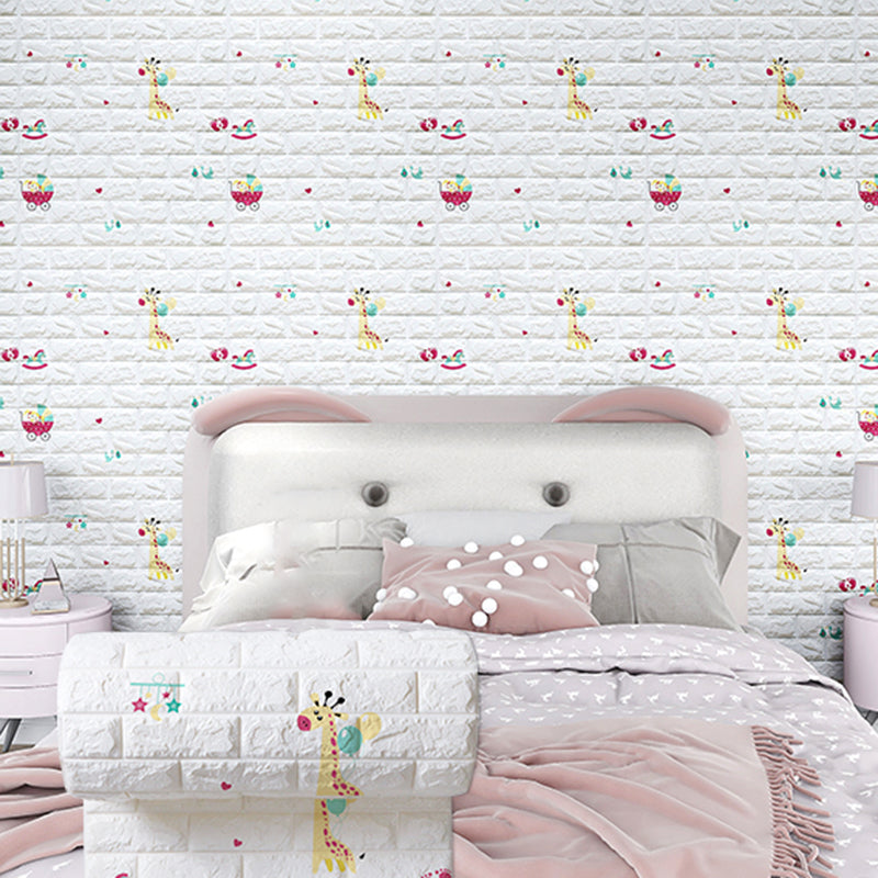 Lisslune | Modern Cartoon Wall Covering Peel and Stick Wall Ceiling for Bedroom
