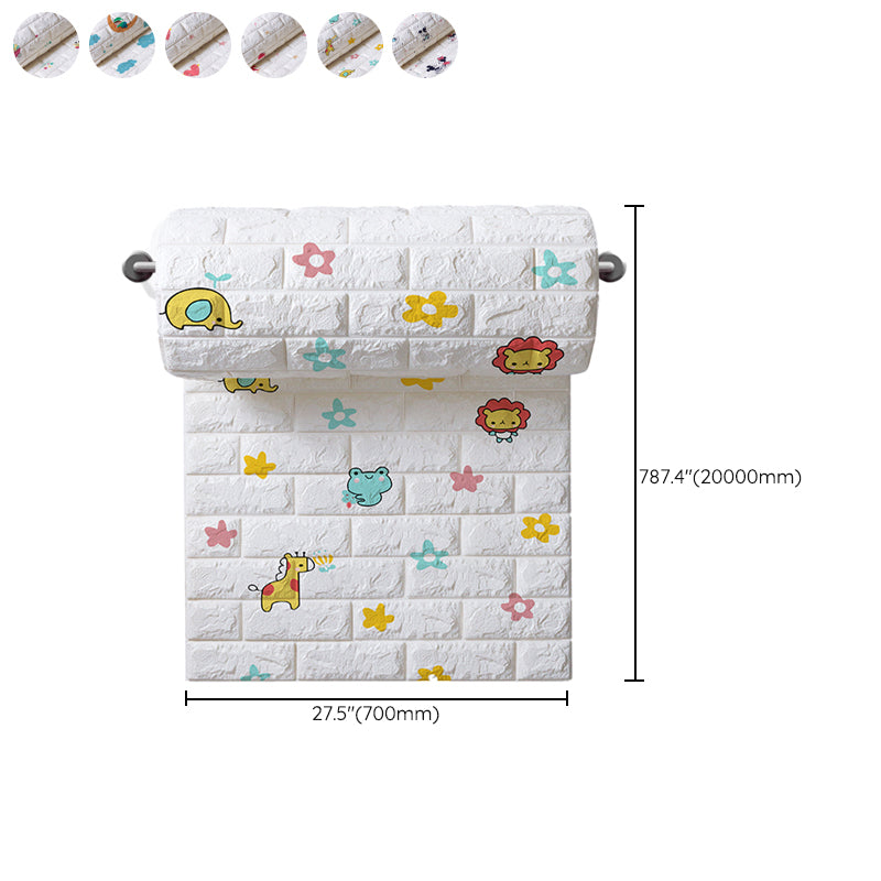 Lisslune | Modern Cartoon Wall Covering Peel and Stick Wall Ceiling for Bedroom